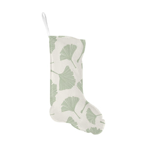 Ginkgo leaves pattern Christmas Stocking
