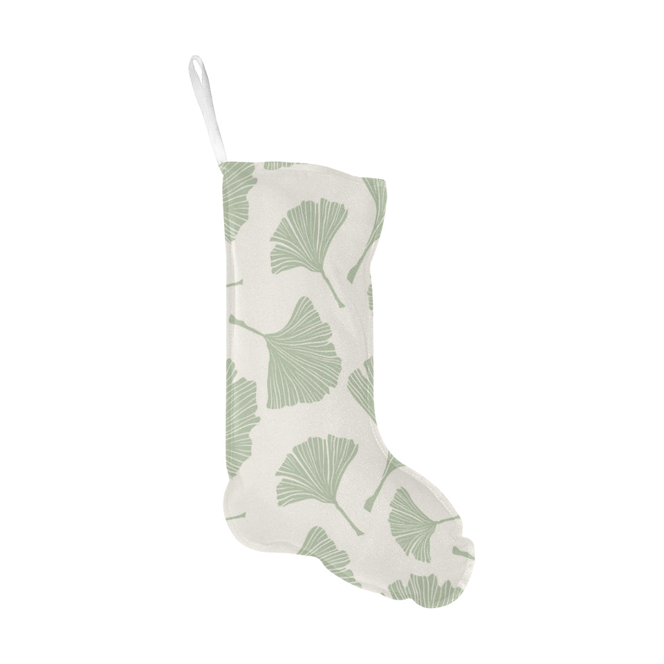 Ginkgo leaves pattern Christmas Stocking