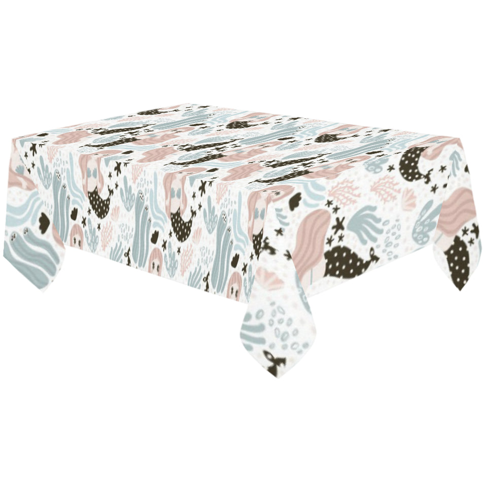 cute mermaid pattern Tablecloth