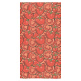 Red Tomato Pattern Bath Towel