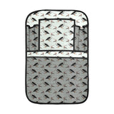 Pelican Pattern Print Design 02 Car Seat Back Organizer