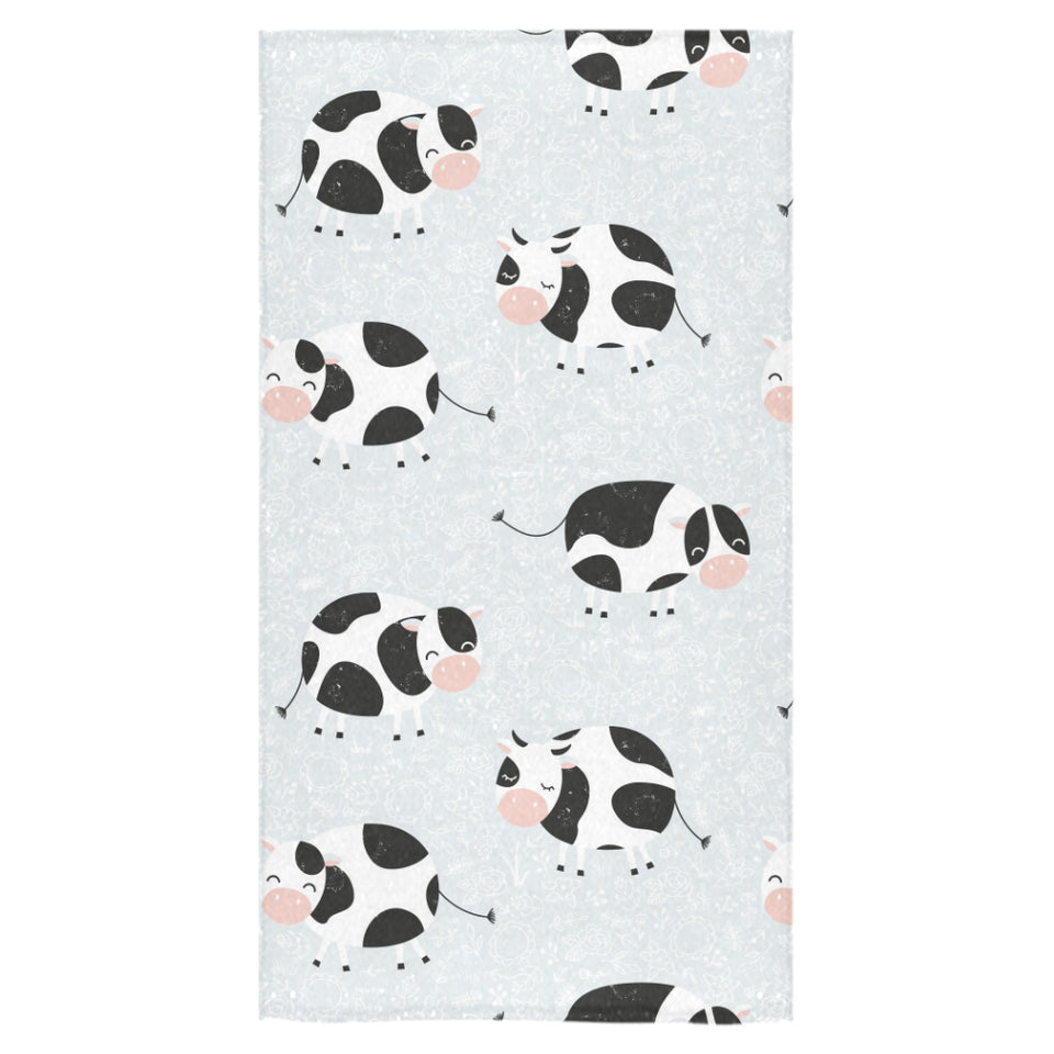 Cute cows pattern Bath Towel