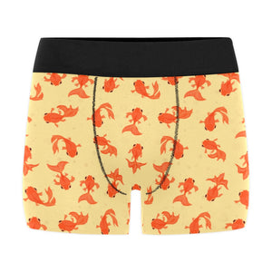 Goldfish Pattern Print Design 02 Men's All Over Print Boxer Briefs Men's Underwear