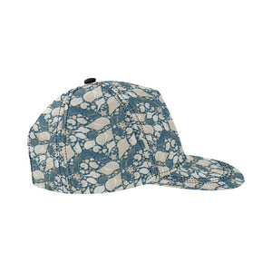 Sea turtle Polynesian Tribal design pattern All Over Print Snapback Cap