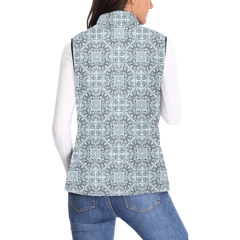 Traditional indian element pattern Women's Padded Vest