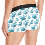 Coral Reef Pattern Print Design 04 Men's All Over Print Boxer Briefs Men's Underwear