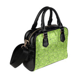Slices of Lime pattern Shoulder Handbag