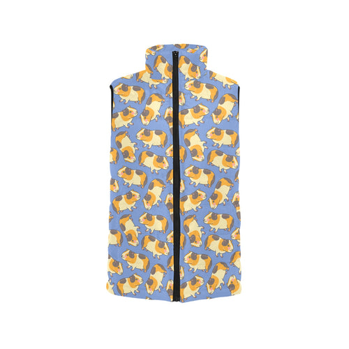 Guinea Pig Pattern Print Design 02 Women's Padded Vest
