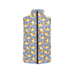 Guinea Pig Pattern Print Design 02 Women's Padded Vest