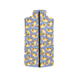 Guinea Pig Pattern Print Design 02 Women's Padded Vest