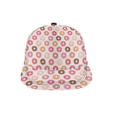 Colorful donut pattern All Over Print Snapback Cap