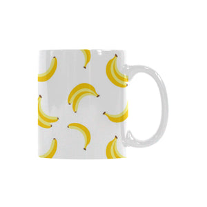 Banana pattern Classical White Mug (Fulfilled In US)