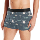 windmill tree pattern Men's All Over Print Boxer Briefs Men's Underwear