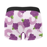 Cute Grape pattern Men's All Over Print Boxer Briefs Men's Underwear