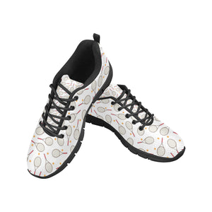 Tennis Pattern Print Design 04 Men's Breathable Sneakers ( Model 055)