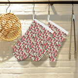Popcorn Pattern Print Design 05 Heat Resistant Oven Mitts