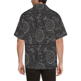 Pizza pattern Men's All Over Print Hawaiian Shirt