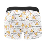 Greyhound Pattern Print Design 03 Men's All Over Print Boxer Briefs Men's Underwear