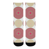 Circle indian pattern Crew Socks