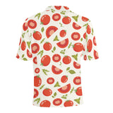 Tomato pattern Men's All Over Print Polo Shirt