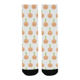 cute onions smiling faces Crew Socks
