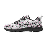Greyhound Pattern Print Design 02 Men's Breathable Sneakers ( Model 055)