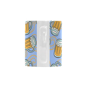 Beer pattern Classical White Mug (Fulfilled In US)