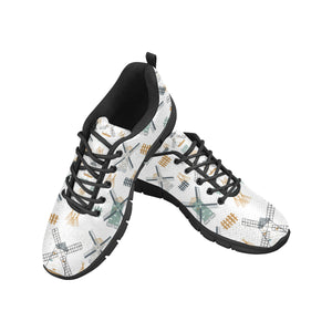 windmill pattern Women's Sneaker Shoes