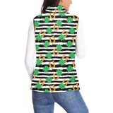 Horseshoes Pattern Print Design 01 Women's Padded Vest