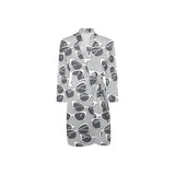 Sun Glasses Pattern Print Design 04 Men's Long Sleeve Belted Night Robe