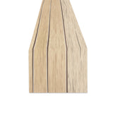 Wood Printed Pattern Print Design 01 Table Runner