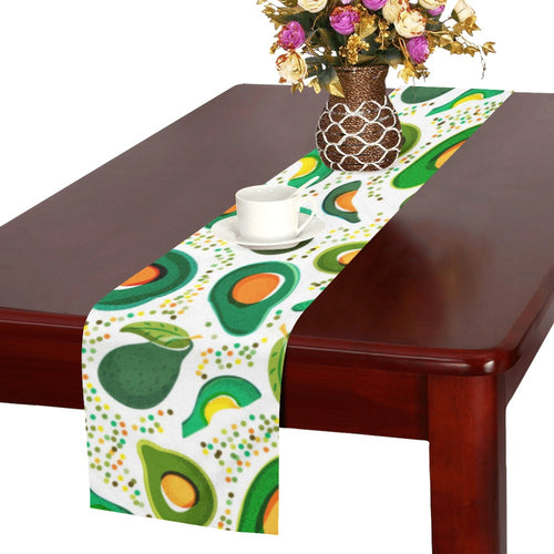 Avocado design pattern Table Runner