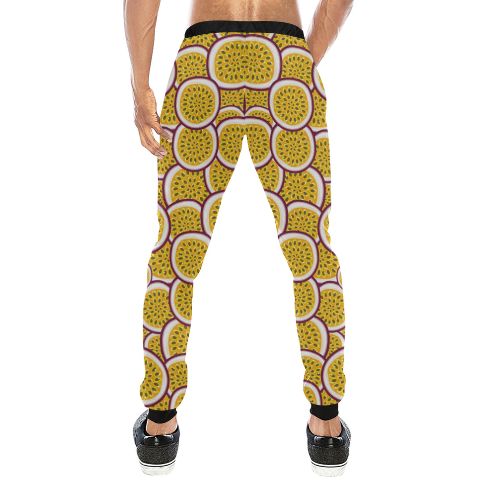 Passion fruits slice pattern Unisex Casual Sweatpants