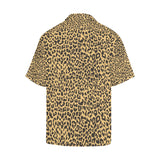 Leopard skin print Men's All Over Print Hawaiian Shirt