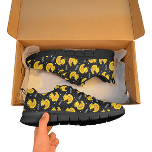 Duck Toy Pattern Print Design 05 Men's Breathable Sneakers ( Model 055)