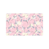 Japanese crane rose pattern Doormat
