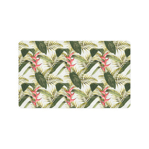 heliconia pattern Doormat