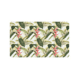 heliconia pattern Doormat