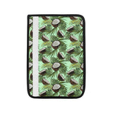 Coconut Pattern Print Design 02 Car Seat Belt Cover