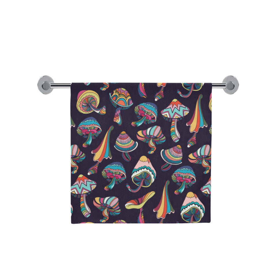 Colorful mushroom pattern Bath Towel