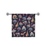 Colorful mushroom pattern Bath Towel