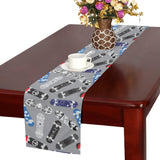 Skate Board Pattern Print Design 03 Table Runner