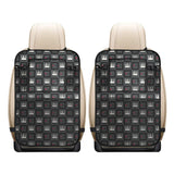 Piano Pattern Print Design 05 Car Seat Back Organizer