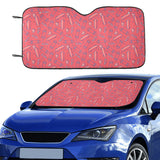 Skate Board Pattern Print Design 01 Car Sun Shade