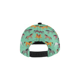 Colorful horses pattern All Over Print Snapback Cap