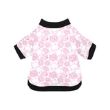 Sketch guava pattern All Over Print Pet Dog Round Neck Fuzzy Shirt