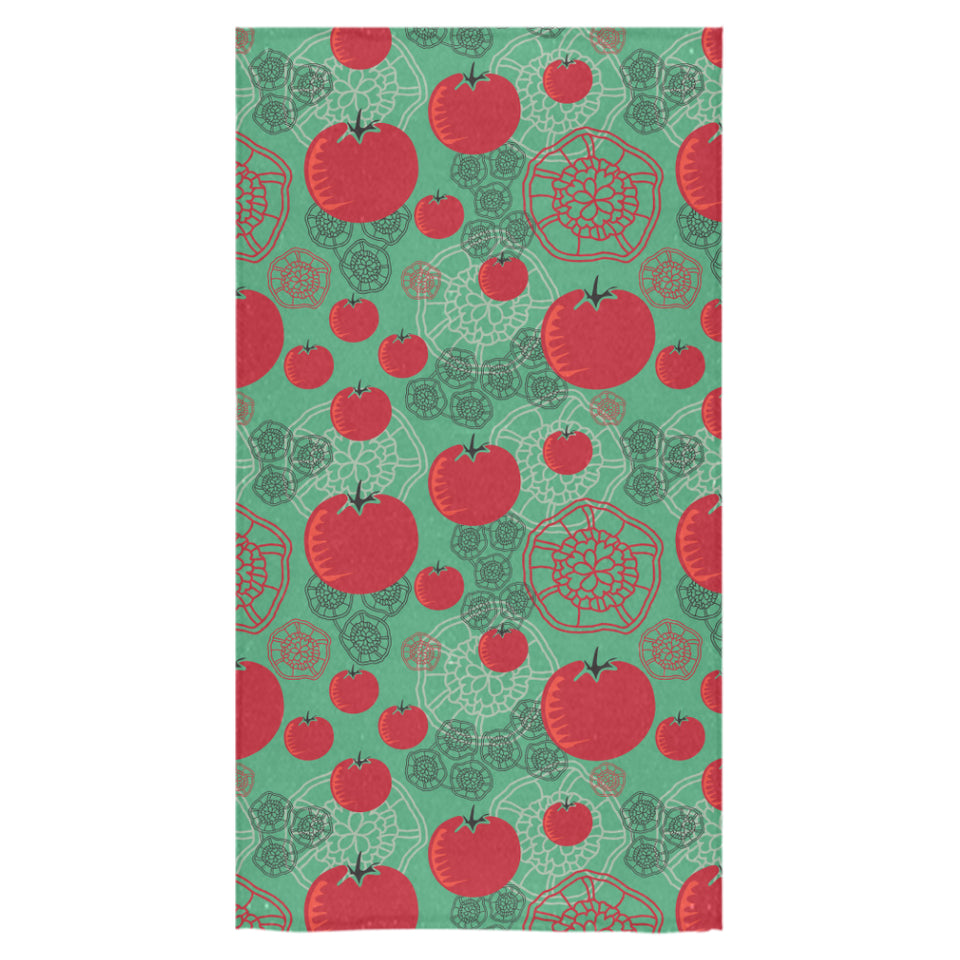 Tomato design pattern Bath Towel