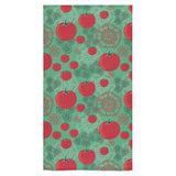 Tomato design pattern Bath Towel