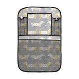 Cute dachshund dog pattern Car Seat Back Organizer