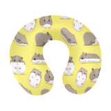 Cute Hamster pattern U-Shaped Travel Neck Pillow